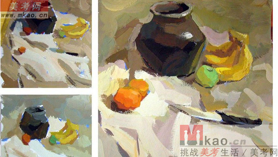 2004年北京服装学院色彩默写优秀试卷