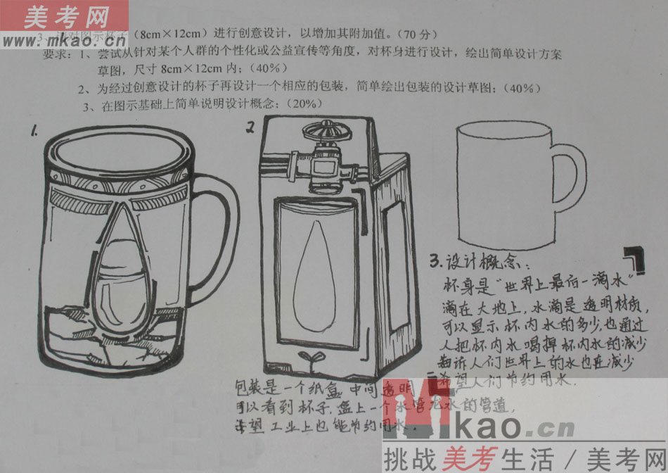 2013年江南大学设计基础(综合设计)优秀试卷