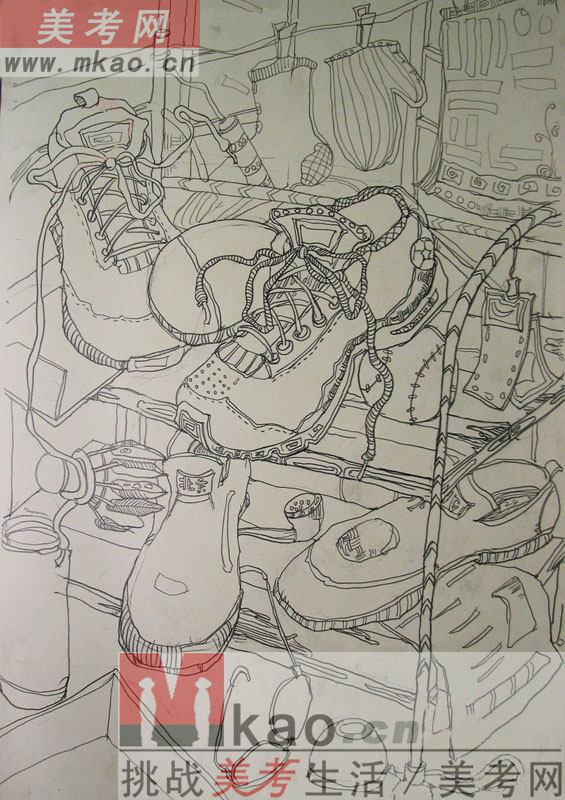 2013年江南大学素描优秀试卷