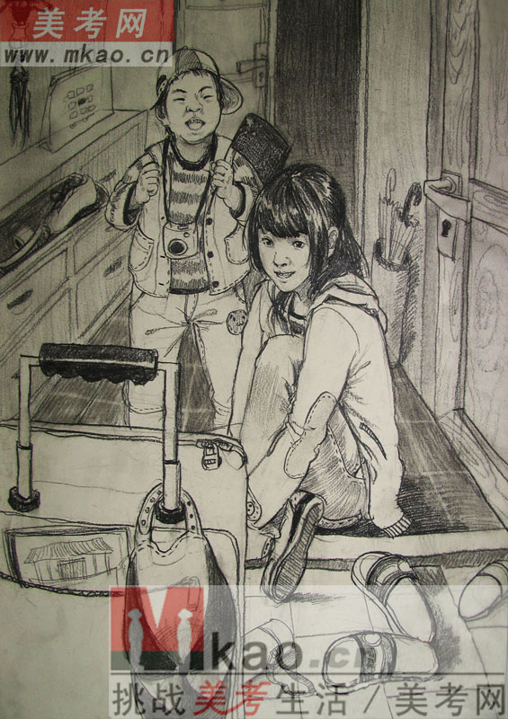 2013年江南大学素描优秀试卷
